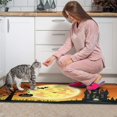 thumbnail image 3 of Halloween Kitchen Mats Sets Of 2 Spooky Boo Kitchen Rugs and Mats for Door Bath Non-Slip Runner Rug Decorations for Home Dining Room (17x47in+30x17in), 3 of 7