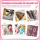 thumbnail image 3 of Tejido Crochet Kit, 133PCS Kits de Tejido de Gancho con Hilos Tejer 15 Colores, Ganchillo Accesorios, Bolsa de Almacenamiento, Ganchillo para Principiantes, Regalos, 3 of 4