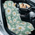 thumbnail image 2 of Kuiaobaty Daisy Print Towel Car Seat Covers with Storage Bag Sweat Absorption Car Seat Towel Cover After Gym Multi-Purpose Sweat Towels for Truck Sedan SUV, 2 of 7