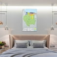 thumbnail image 6 of Suriname Map Posters Posters Art Print Wall Photo Paint Poster Hanging Picture Family Bedroom Decor Gift 12x18inch(30x45cm), 6 of 6