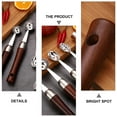 thumbnail image 2 of KALLORY Stainless Steel Fruit Baller Scoop with Wooden Handle for Melon, Coffee, and Home Kitchen Use, 2 of 8