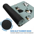 thumbnail image 6 of Long Mouse Pads for Desk,Black Corgi Desk Mats on Top Of Desks, Desk Mouse Pad Extra Large with 3mm Non-Slip Base and Stitched Edge for Gaming,Office,Work,Home 31.5"x11.8", 6 of 6