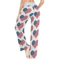 thumbnail image 3 of FREEAMG Women Pajama Pants Sleepwear Pants Pjs, 3 of 5