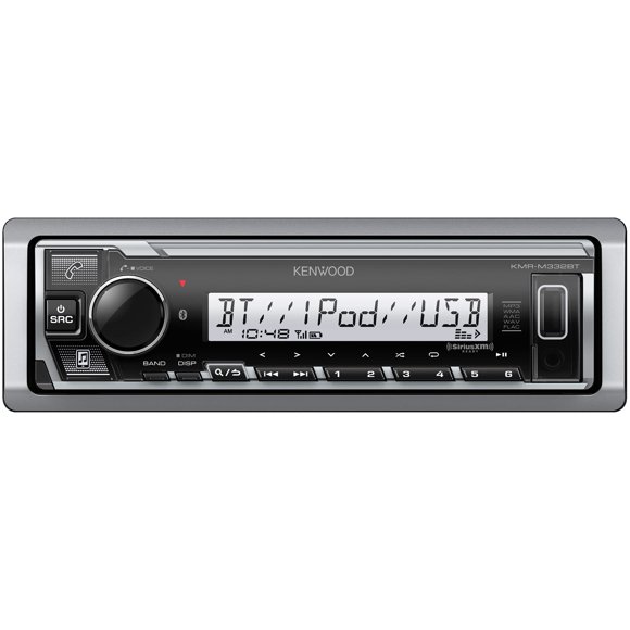 Estéreo Kenwood KMR-M332BT Bluetooth USB MP3 para coches y barcos