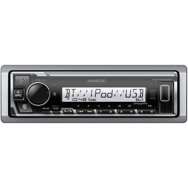 Estéreo Kenwood KMR-M332BT Bluetooth USB MP3 para coches y barcos