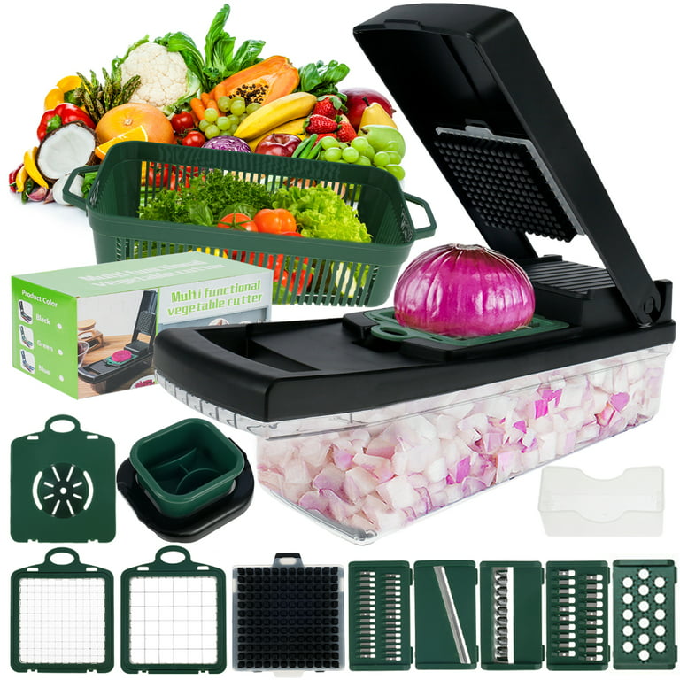 Multifunctional Vegetable Slicer Cutter Chopper - Convenient and Safe  Kitchen Tool for Easy Meal Preparation - All Kind of accessories - Mobile,  Home Decoration, Car Stuff
