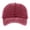 Wine, variant on Women's Ponytail Baseball Cap, Vintage Washed High Bun Dad Hat, Adjustable Sun Hat for Outdoor Sports & Casual Wear One Size