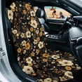thumbnail image 2 of Xixirimido Bee Boho Floral Print Car Seat Towel Covers Athletic Running Towel Sweat Car Front Seat Protector Non Slip Cover for Outdoor Sport Activities Washable2Pack, 2 of 8