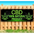 thumbnail image 1 of CBD 100% Natural Product 13 oz Vinyl Banner With Metal Grommets, 1 of 4