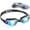 Black - Mirrored 1.0, variant on AEGEND Adult Swim Goggles for Unisex Men, Women & Youth – Anti-Fog, Leak-Proof, UV Protection, Wide View Swimming Goggles, Ideal for Pool & Open Water Swimming - Mirrored Version