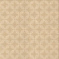 thumbnail image 1 of Ahgly Company Indoor Square Patterned Khaki Gold Area Rugs, 4' Square, 1 of 6
