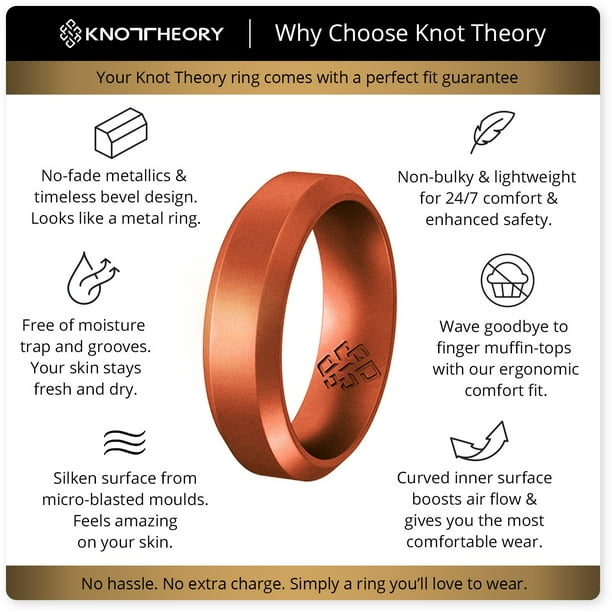 Knot theory shop silicone rings