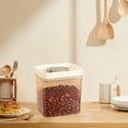 thumbnail image 1 of Wzzjkit Cereal Containers Storage, Sealed Jar Kitchen Grain Storage Box Powder Jar Tea Household Jar Storage Jar PET Transparent Storage Jar, Rice Storage Container, 1 of 6
