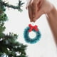 thumbnail image 4 of 24 Uds. Corona de árbol de Navidad, coronas pequeñas, coronas de juguete, corona colgante para Navidad, 4 of 6