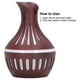 thumbnail image 3 of Humidificateur à grain de bois USB, petit vase, veilleuse, silencieux, machine d'aromathérapie, 300 ml, 3 of 4