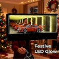 thumbnail image 5 of Infinity Garage Keychain, Wall Mounted Infinity Mirror LED Lamp Display Case Key Holder, Christmas Gifts for Car Enthusiasts & Collectors, 5 of 5