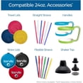 thumbnail image 3 of Tervis Travel Lid, 24 oz Tumbler & 16 oz Mug, Navy, 3 of 3