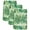 Grass Green, variant on Monstera Leaves Kitchen Towels Set of 4, Summer Tropical Palm Leaf Botanical Green Absorbent Dish Towels for Kitchen, Microfiber Hand Towel, Quick Drying Tea Towel for Cleaning Decorative Dishcloths