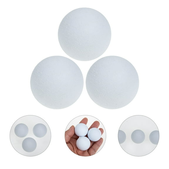 Squalise 3Pcs Replaceable Mini Balls Wear-resistant Foosball Replacement Professional Table Soccer Balls