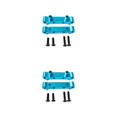 thumbnail image 4 of maskred Metal Front Rear Gear Box Mount For 1/18 Hobbico Dromida Speed With Durable Metal Front Rear Gear Box Mount For 1/18 sky blue 2Set, 4 of 6