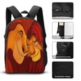 thumbnail image 2 of The Lion King Backpacks 3 Piece Set Bookbag with Lunch Bag And Pencil Case, 2 of 8