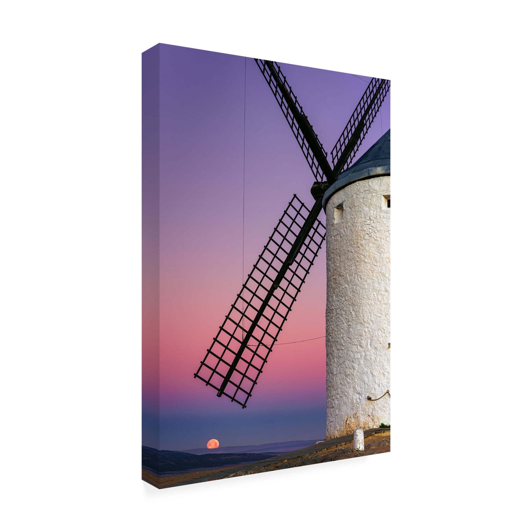 Trademark Fine Art Francisco Crusat Don Quixotes Dream Canvas Wall Art