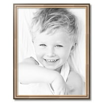 ArtToFrames 22" x 28" Anique Silver Picture Frame, 22x28 inch Silver Wood Poster Frame (WOM-4964)