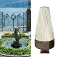 thumbnail image 3 of Garden Fountain Cover With 210D Silver Coated Waterproof Statue Protective Cover for Outdoor Patio, 3 of 12