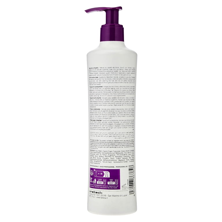 Fanola, Hair Lightened, No Yellow Mask, 11.83 oz, Purple - Walmart.com