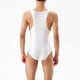 thumbnail image 2 of Men's Stylish Sleeveless Jumpsuit with Glossy Finish and Underwear Design, 2 of 4