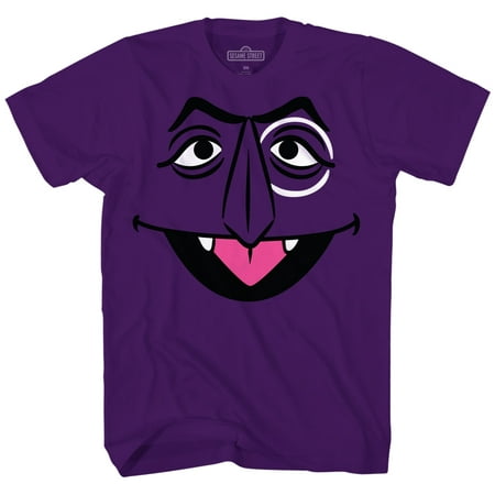 Sesame Street Count Von Count Face Tee Funny Humor Pun Youth Halloween Costume Kids Boys Graphic T-Shirt Apparel…