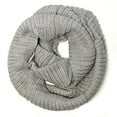 thumbnail image 5 of ALLYDREW Thick Knitted Winter Infinity Circle Scarf and Slouchy Beanie Set, 5 of 6