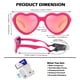 thumbnail image 3 of Gafas de Sol Polarizadas para Bebé NULOOQ con Forma de Corazón Flexible, 3 of 5