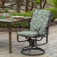 thumbnail image 5 of ARDEN 4-Pack Outdoor Patio Dining Chair Cushion, 20x44, Rain-Proof Seat Pad, Fade-Resistant Outdoor Cushion Sage King Palm, 5 of 9