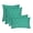 Fenbrook Teal, variant on RSH Décor Indoor Outdoor Set of 4 Pillows Square and Lumbar Pillows, 20 + 20 x 12, Livi Courtyard Floral
