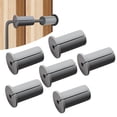 thumbnail image 1 of 6 PCS Starlink Wall Grommets Kit 1" Silicone Wall Bushing-Waterproof Drywall Tv Cord Pass Through Split Rubber Cable Grommet for Starlink Dishy Ethernet Cables Router (Grey 2-1/16"" Height) Grey-6, 1 of 8