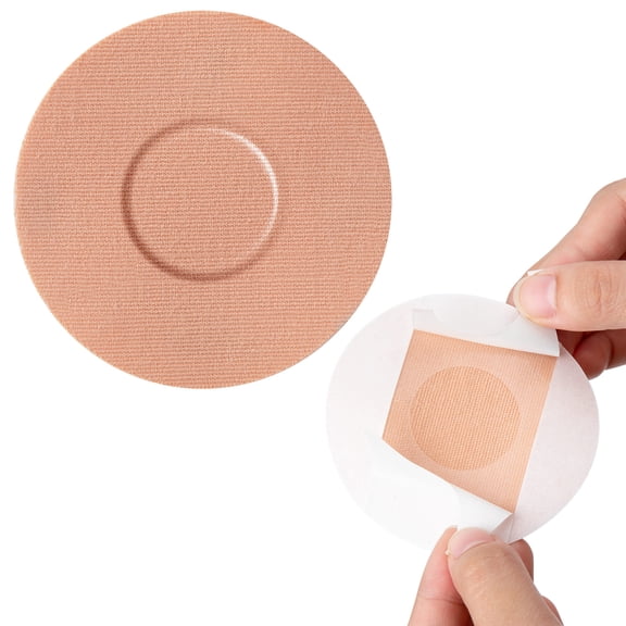 20 Pack Freestyle Libre 2 covers, Libre 2 Sensor Covers Waterproof Skin-Friendly Long Lasting for 10-14 Days, No Glue in The Center by SUNMON (Skin)