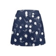 thumbnail image 4 of KEIAHUAN Women Golf Equipment Pattern Tennis Skirt Stretchy Lightweight High Waisted Golf Skort with Pockets Washable Athletic Summer Yoga Skort Pickleball Workout Outfit, 4 of 7