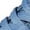 Blue, variant on Chunky High Top Fashion Sneakers for Women Fashion Punk Studded Platform Denim Canvas Casual Walking Shoes