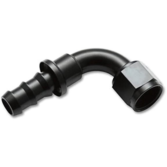 22906 6 AN Push-On 90 degree Hose End Fitting
