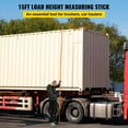 thumbnail image 3 of Load Height Measuring Stick, 15' Sturdy Fiberglass Truck Height Stick with Adjustable Pole, Non-conductive Truck Height Measuring Stick with Carrying Bag, Height Stick for Trucks, Car Haulers, 3 of 12