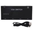 thumbnail image 2 of USBVGA Switcher,VGA Switcher 4 In VGA Splitter Switch Box In Out VGA Converter Solid Performance, 2 of 14