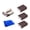 4, variant on Magic Carborundum Sponges, Rust Removing Sponges with 1 Handle and 1 Towel, Rust Foam Cleaning Erasers for Pots, Pans, Sinks, Grills, Household Cleaning Emery Sponges for Kitchen, Bathroom, 2 Pcs