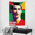 thumbnail image 5 of Cristiano Ronaldo CR7 Tapestry Room Decor Wall Cloth Party Hanging Background Room Decor Baby Room, 5 of 5