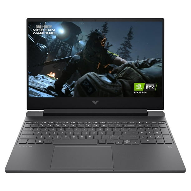 Laptop Gamer HP Victus GeForce RTX 2050 AMD Ryzen 5 7535HS RAM 16GB 512GB SSD 15.6" Windows 11 Home Teclado en Ingles