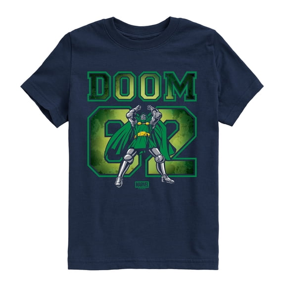 Fantastic Four - Dr. Doom Jersey Short Sleeve Graphic T-Shirt