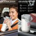 thumbnail image 6 of 1pc 50 years old 30oz Tumbler with Straw & Handle - Insulated Stainless Steel Cup | Holiday Gift for Man Women (Christmas, Valentine's, Birthday), 6 of 7
