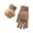 Coffee, variant on QASIEATN Everyday Wear Accessories for Women Winter Fleece Lined Knit Gloves Fashion Solid Color Coldproof Insulated Thermal Gloves