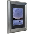 thumbnail image 2 of Trademark Fine Art "Circles & Bubbles" Canvas Art by Michael Blanchette Photography Black Matte, Silver Frame, 2 of 4