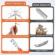 thumbnail image 4 of Herramienta para Sujetar Postes en T y Herramienta para Torcer Alambres,Doble Funcionalidad,para Tensores Cercas,Pinzas para Cercas y Herramienta para Torcer Alambres Cercas, 4 of 5